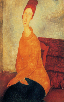Portret Jeanne, Modigliani reprodukcja